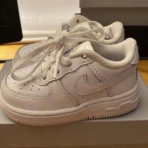 Toddler 5C white Air Force Ones